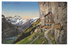 Alpstein - Wildkirchli Rest. Aescher - Dichter Ekkehard 1913