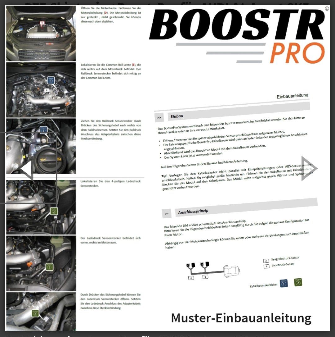 Audi Tutti pezzi di ricambio auto: DTE Systems Chiptuning Box - Audi A4 1.8 TFSI – Usato da Kerns venduto da WindlinBiel 2