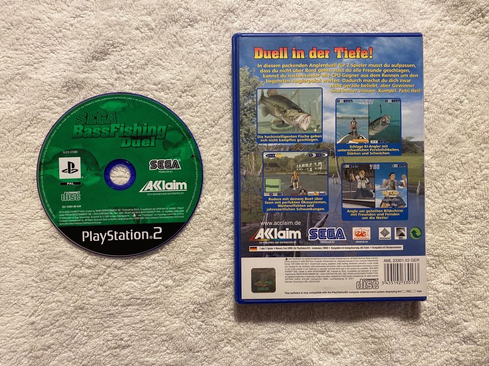 SEGA Bass Fishing Duel PS2
