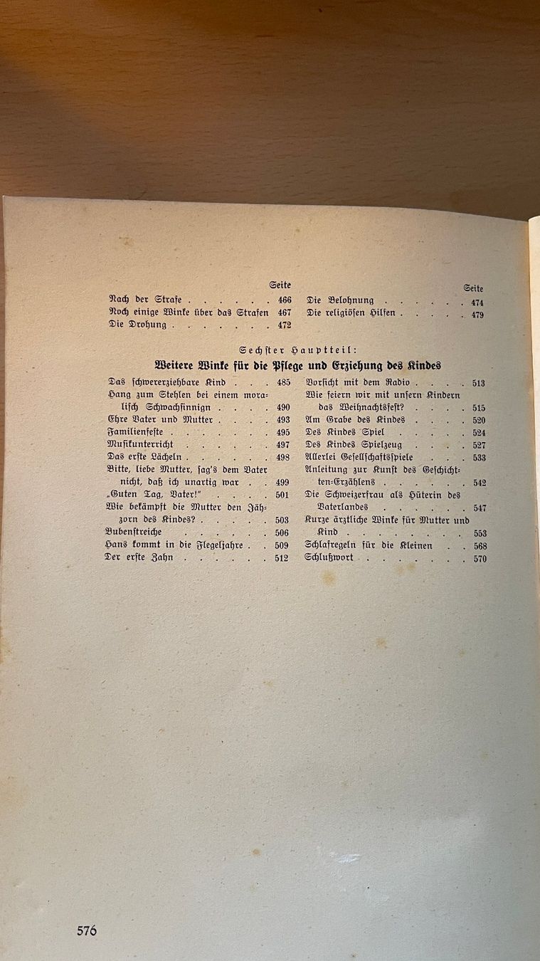 Bücher: Die Schweizerfrau als Mutter und Erzieherin 1935 – Gebraucht aus Glattfelden von cybermaxx 9