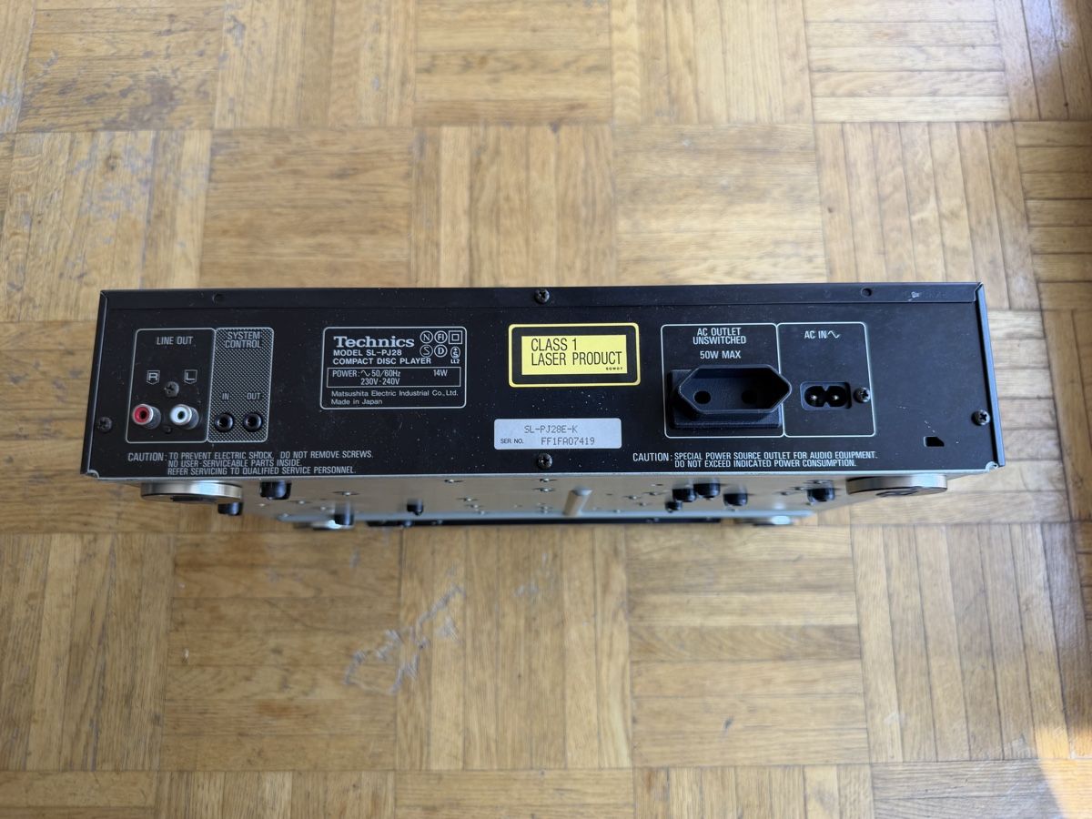 Technics Sistemi audio & multimediali: Lettore CD Technics SL-PJ28 nero 35 cm – Usato da S. Pietro venduto da pap_nd2w 2