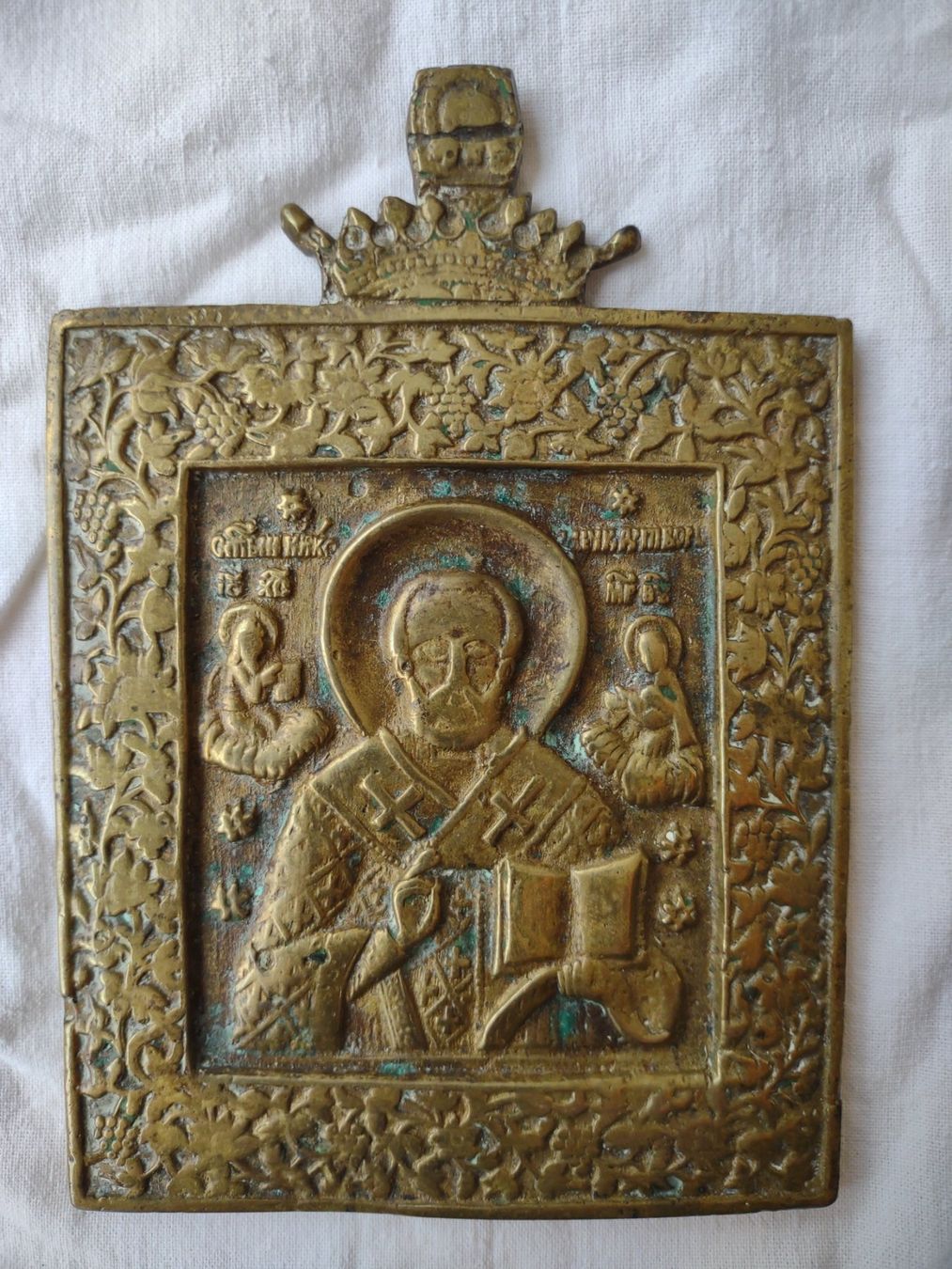 Sculture & Statue: Bronze Ikone Antiquariat – Usato da Oberbipp venduto da A.B.M. 1