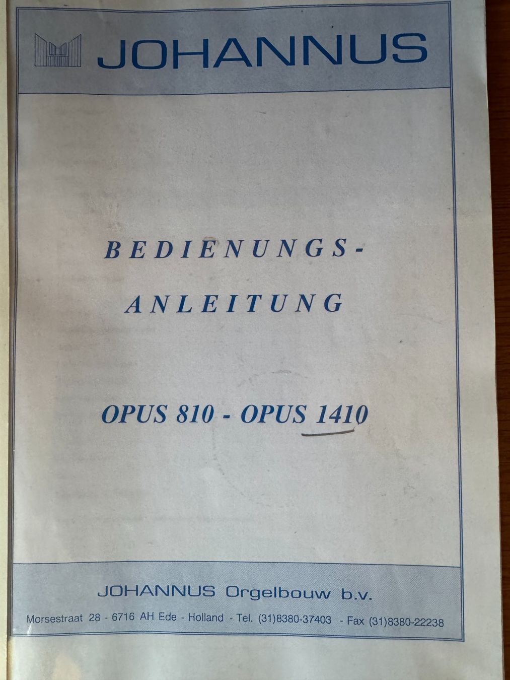 Strumenti musicali: Hausorgel Johannus Opus 1410 – Usato da Aarberg venduto da simplify10 7