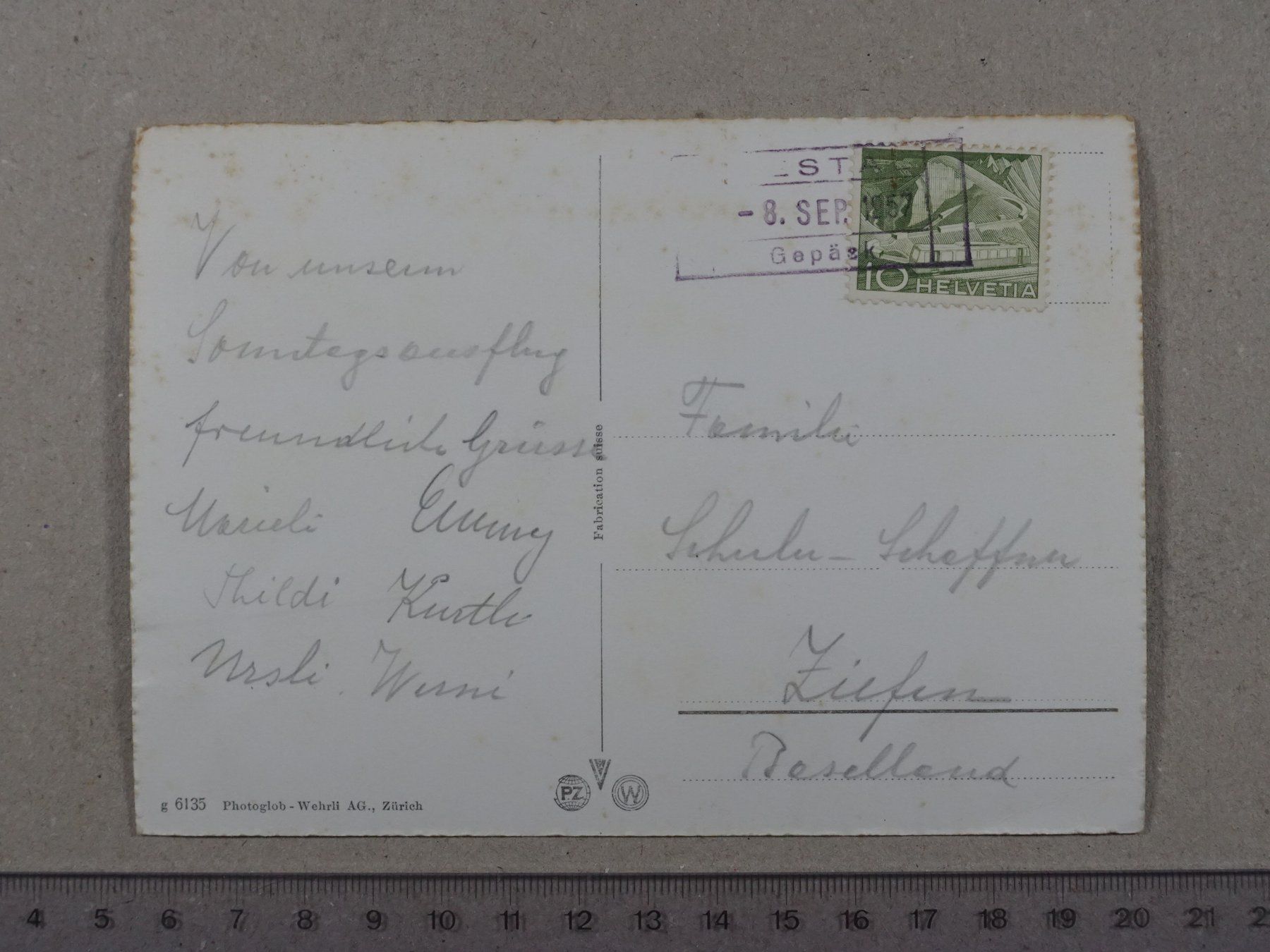 Cartoline postali: Luzern, Bahnhof, Pilatus – Usato da Lenzburg venduto da fh1 1