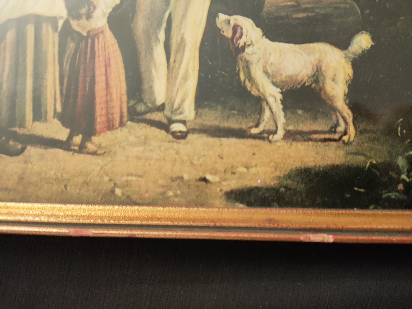 Foto & Immagini: Antikes Bild - Ländliche Szene – Usato da Gipf-Oberfrick venduto da minini 6