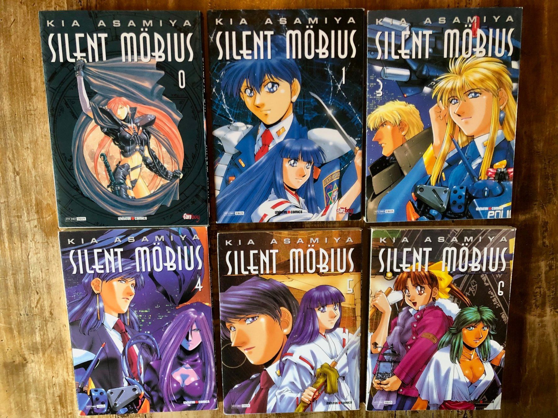 Fumetti: Manga Silent Mobius 6 vol – Nuovo (secondo la descrizione) da Haute-Nendaz venduto da photoksar