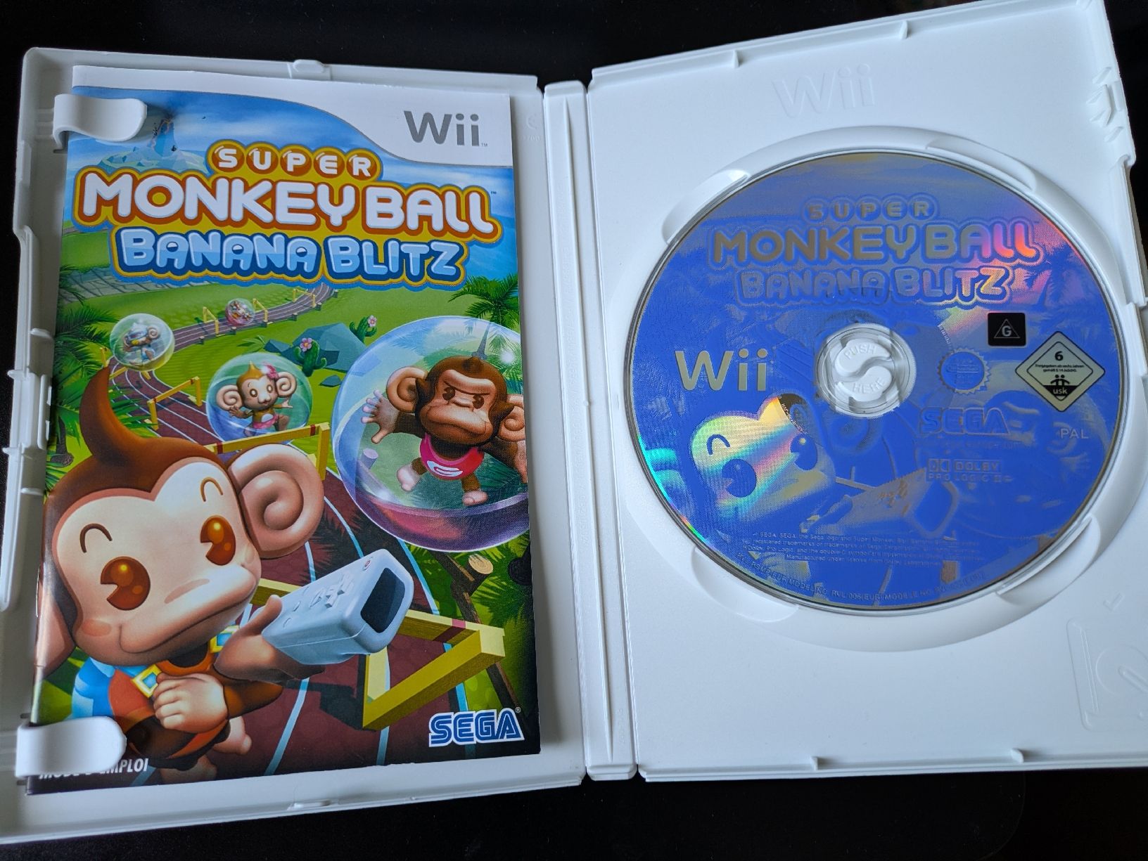 Giochi: Jeu Wii Super Monkey Ball Banana Blitz  – Usato da Court venduto da Meirine 2