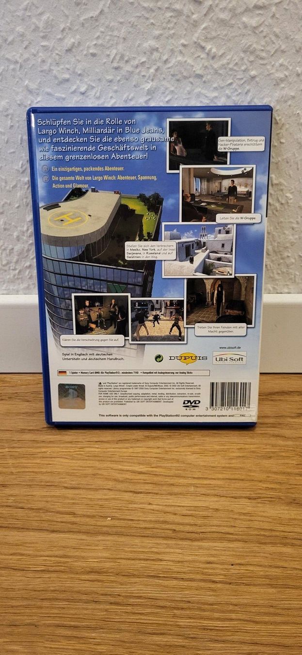 Sony Giochi: PS2 - Largo Winch Empire under Threat – Usato da Münsingen venduto da Heroism2010 1