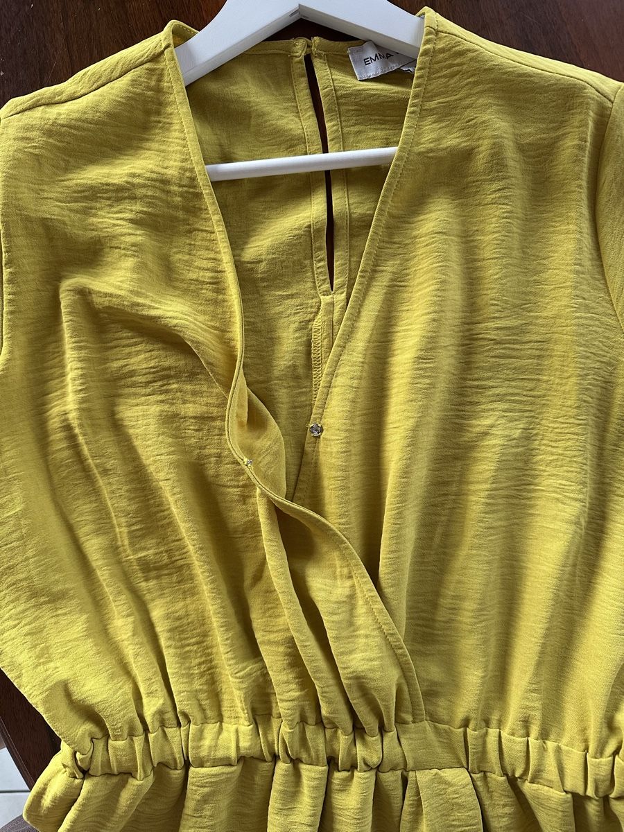 Tute: Jumpsuit, kurz, Grösse M, Gelb – Usato da Zürich venduto da san_828b 3