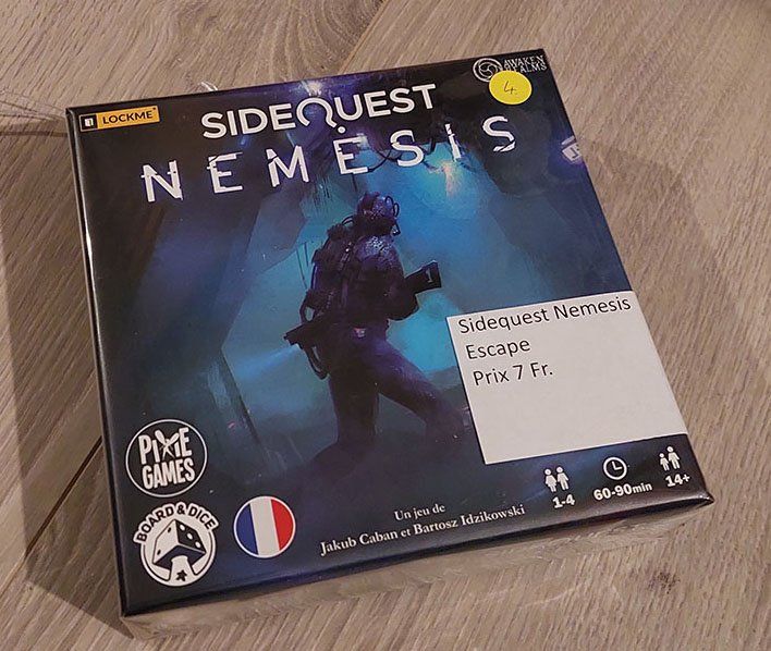 Giochi: Sidequest Nemesis - FR – Usato da Nyon venduto da tekkboy1968
