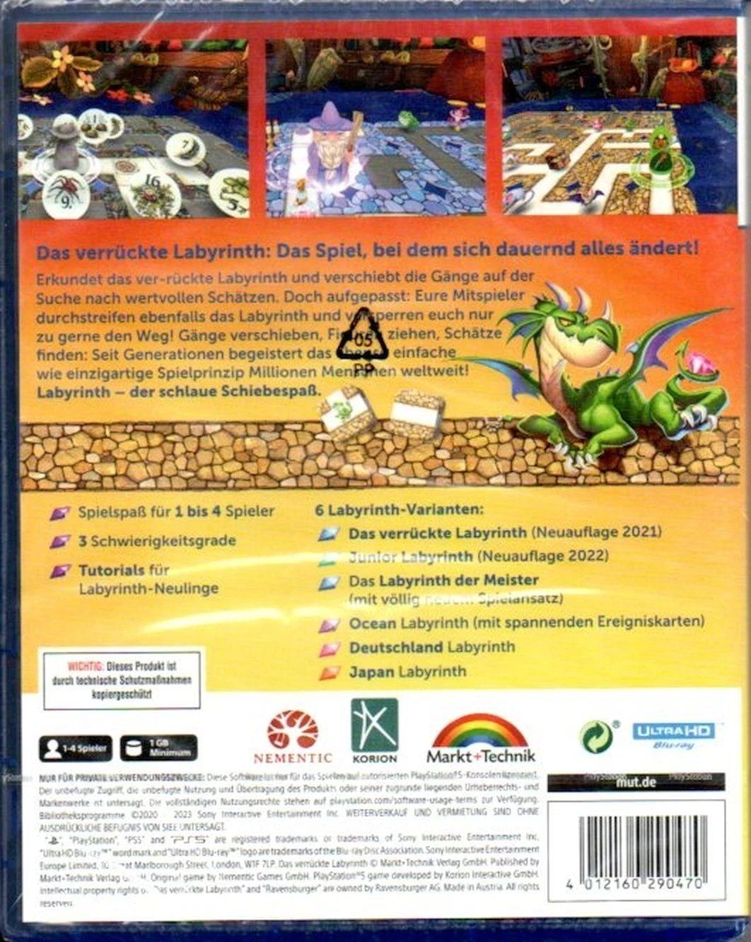 Spiele: Das verrückte Labyrinth PS5 – Neu und originalverpackt aus Schaffhausen von Gemma_1966 1