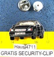 MERCEDES M8 SEC600 AUTO PIN ENAMEL MIT SECURITY-CLIP