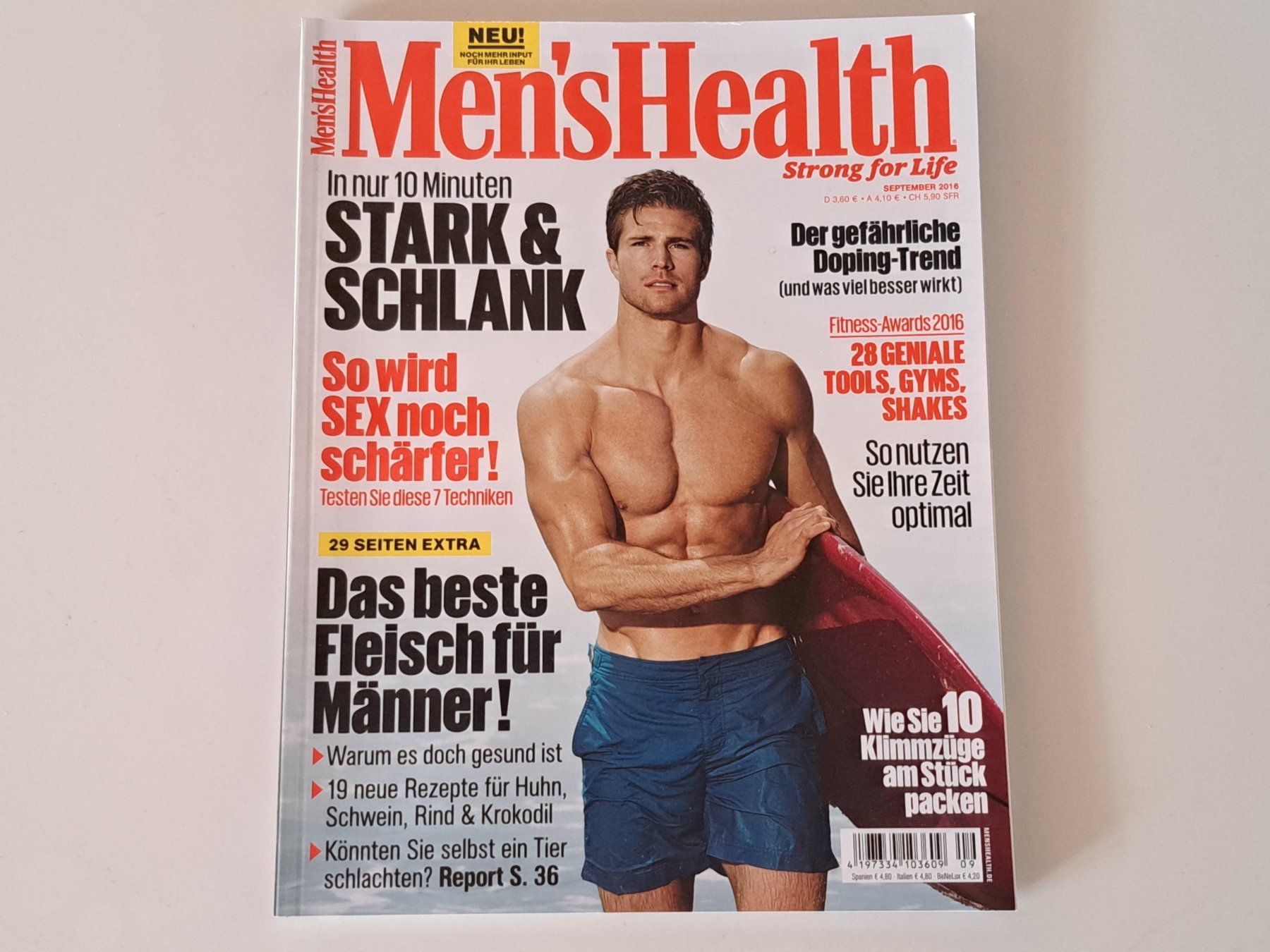 Riviste & Magazine: MEN'S HEALTH - September 2016 – Usato da Wichtrach venduto da LuckyLuke69
