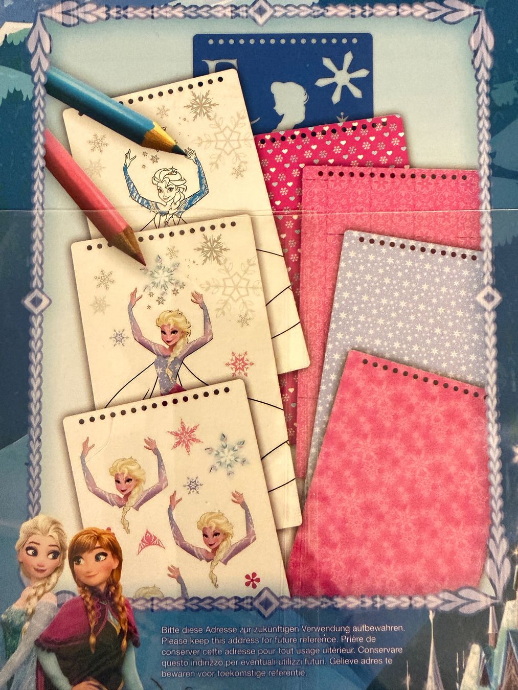 Libri: Frozen Malvorlagen und Schablonen Set neu – Nuovo e nell'imballaggio originale da Teufen AR venduto da Maleaa 2