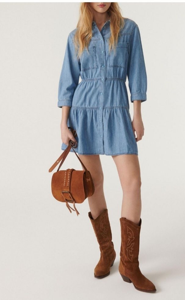 Ba&Sh Vestiti: Ba&sh robe en jean – Nuovo (secondo la descrizione) da Pully venduto da Rose_vie 1