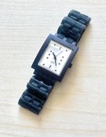 Swatch Uhr Damenrechteckig dunkelblau guter Zustand