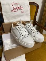 Christian Louboutin Weisse Sneakers Gr. 38 EUR