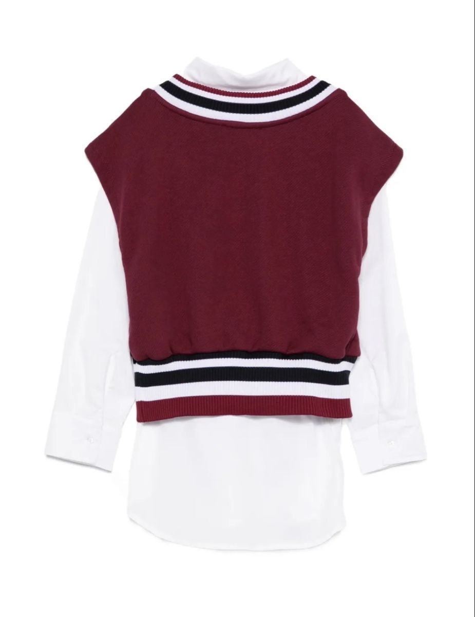 MSGM Blouses, T-shirts & Tops: MSGM Mädchenbluse mit Strickweste, Grösse 10 Jahre – Neuf (Voir description) à St. Gallen par yul_lfs7 5