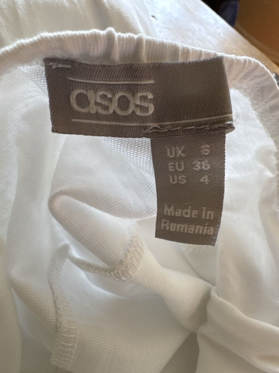 Asos Vestiti: Asos Kleid weiss Gr. 36 – Usato da Mauren venduto da ducducturi 6