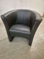 Sessel schwarz Kunstleder gebraucht