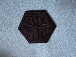 Aufnäher Emblem Hexagon Logo 