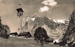 Grindelwald (BE) First Bahn mit Wetterhorn