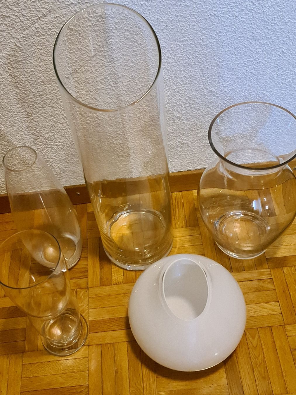 Vase & Récipients: Glas Vase 5 Stück  – D'occasion à Thun par erh_fs86 1