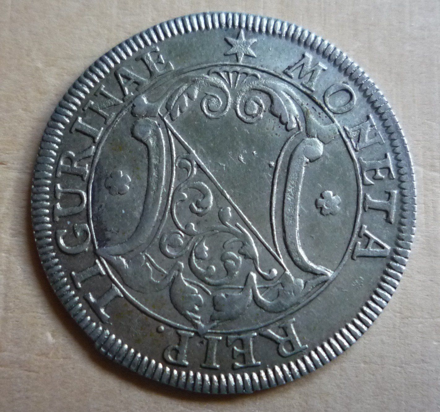 Tutti le monete: 10 Schilling 1724, Silber, vz, Kat. CHF 300.-- – Usato da Rieden SG venduto da Sammelfreund