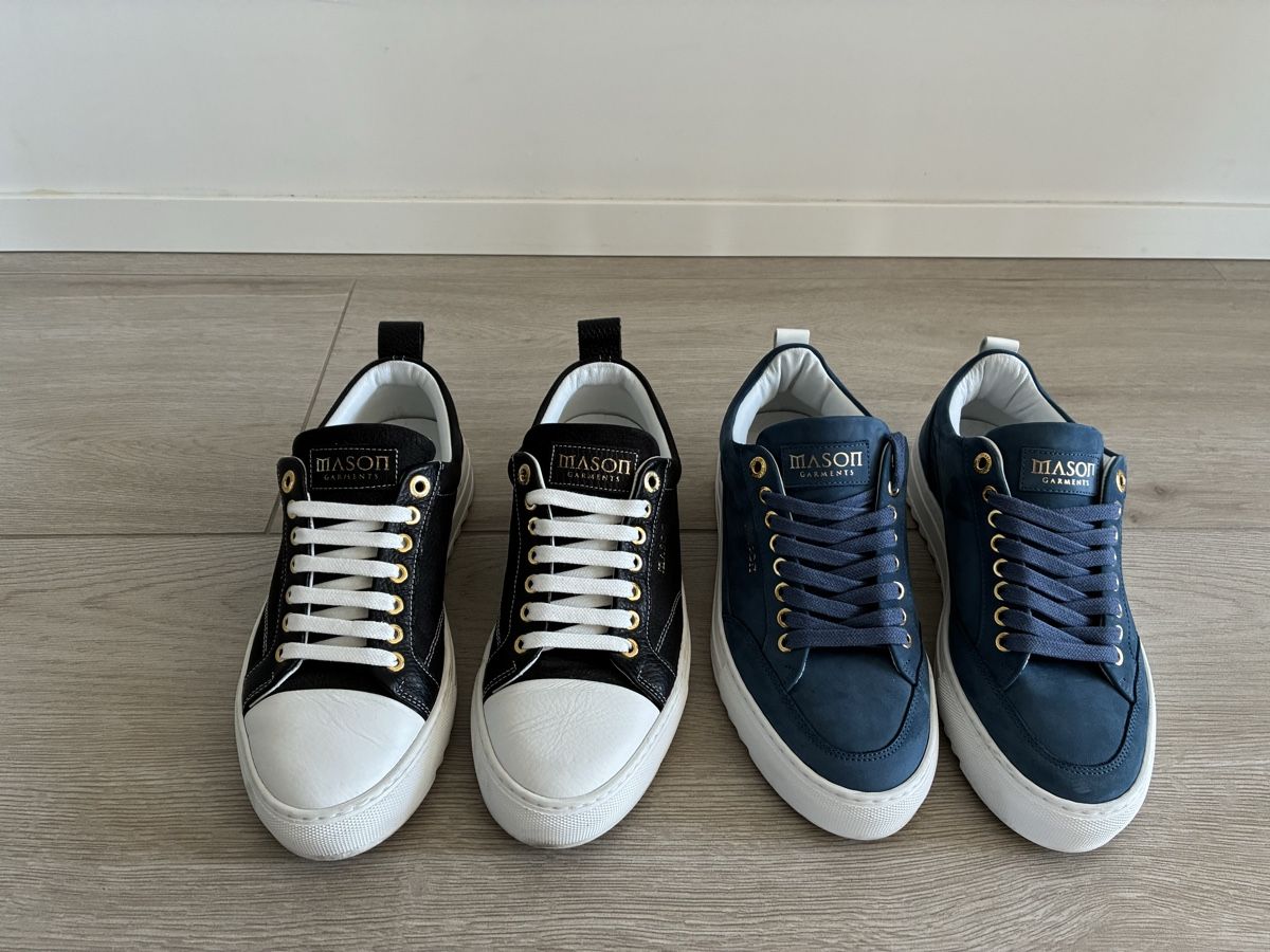 Scarpe da uomo: Mason Garments Sneaker Grösse 41 schwarz blau – Nuovo (secondo la descrizione) da Henggart venduto da escorpio0511 2