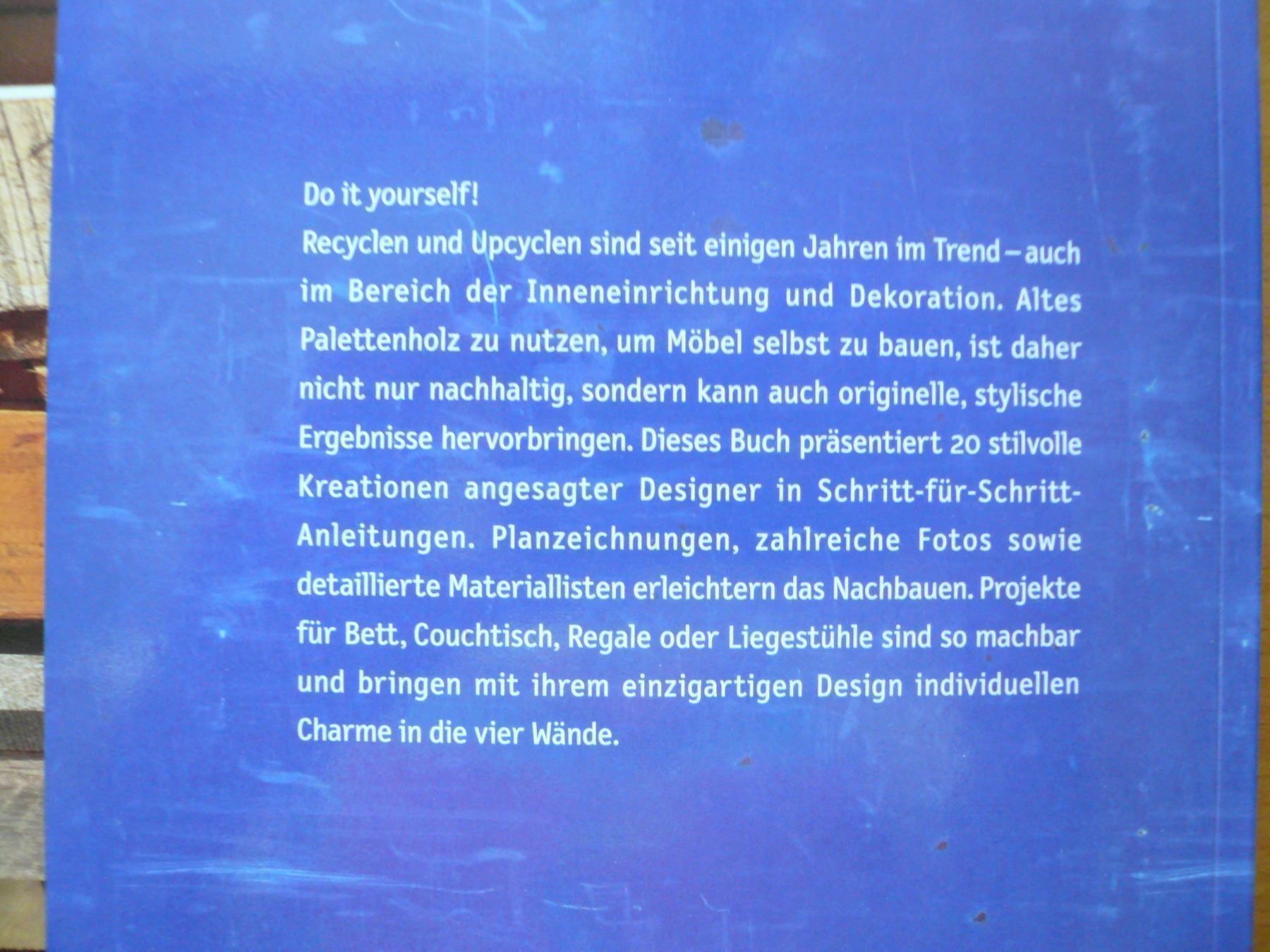Libri: Do it - Möbel bauen aus Paletten – Nuovo (secondo la descrizione) da Brunnadern venduto da lesezirkel 1