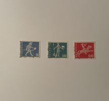 Briefmarken Helvetia 5, 10, 20 Rappen gestempelt 30 Stück