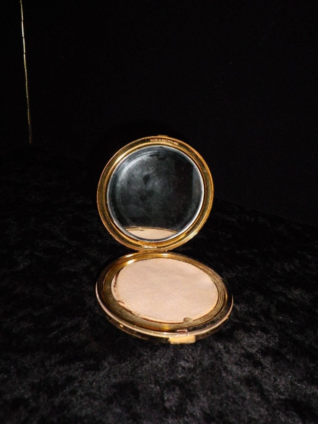 Cura del viso: Puder-Dose mit Perlmutt – Usato da Reinach BL venduto da Annodomini 5