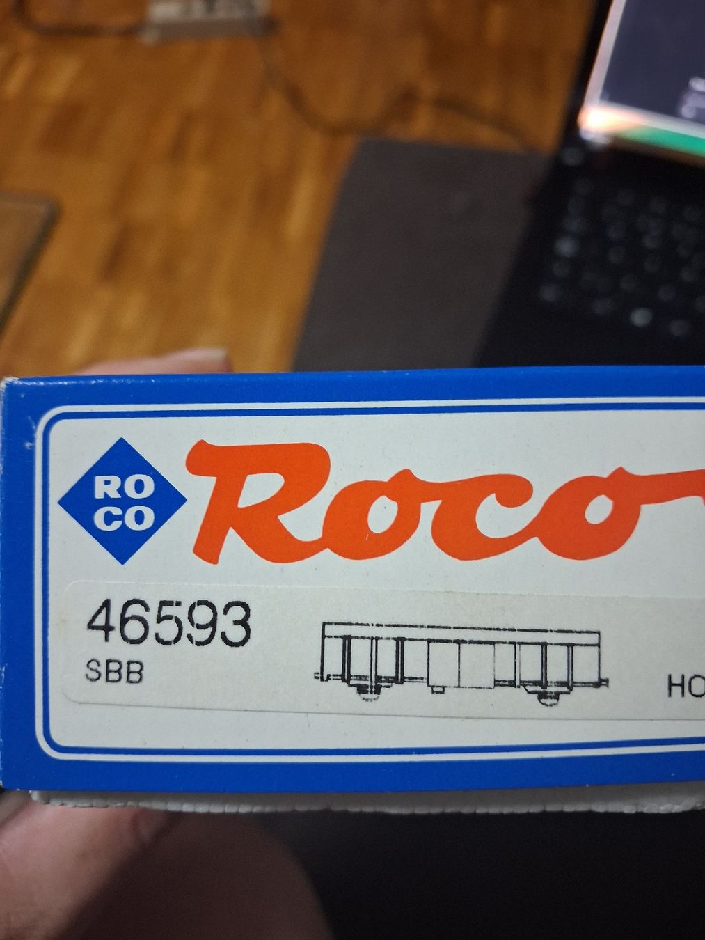 Roco Modellini di ferrovie: Roco 46593 SBB Güterwagen OVP  – Usato da Baden venduto da rumod01 1