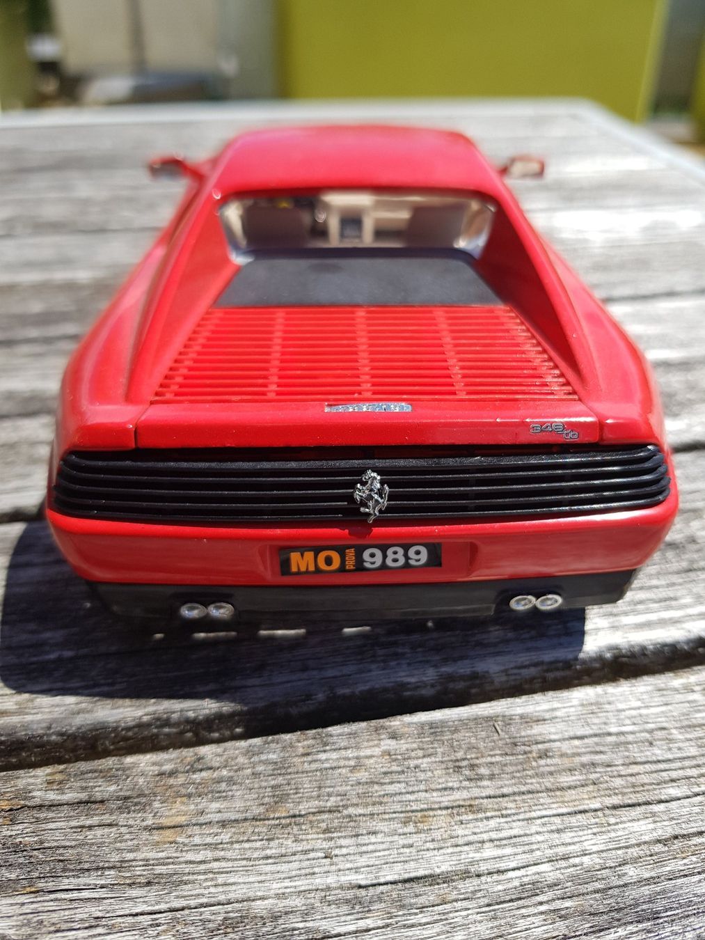 Ferrari Modellini d'auto: Ferrari 348 1989 Modellauto rot – Usato da Jona venduto da dampfnuggi 3