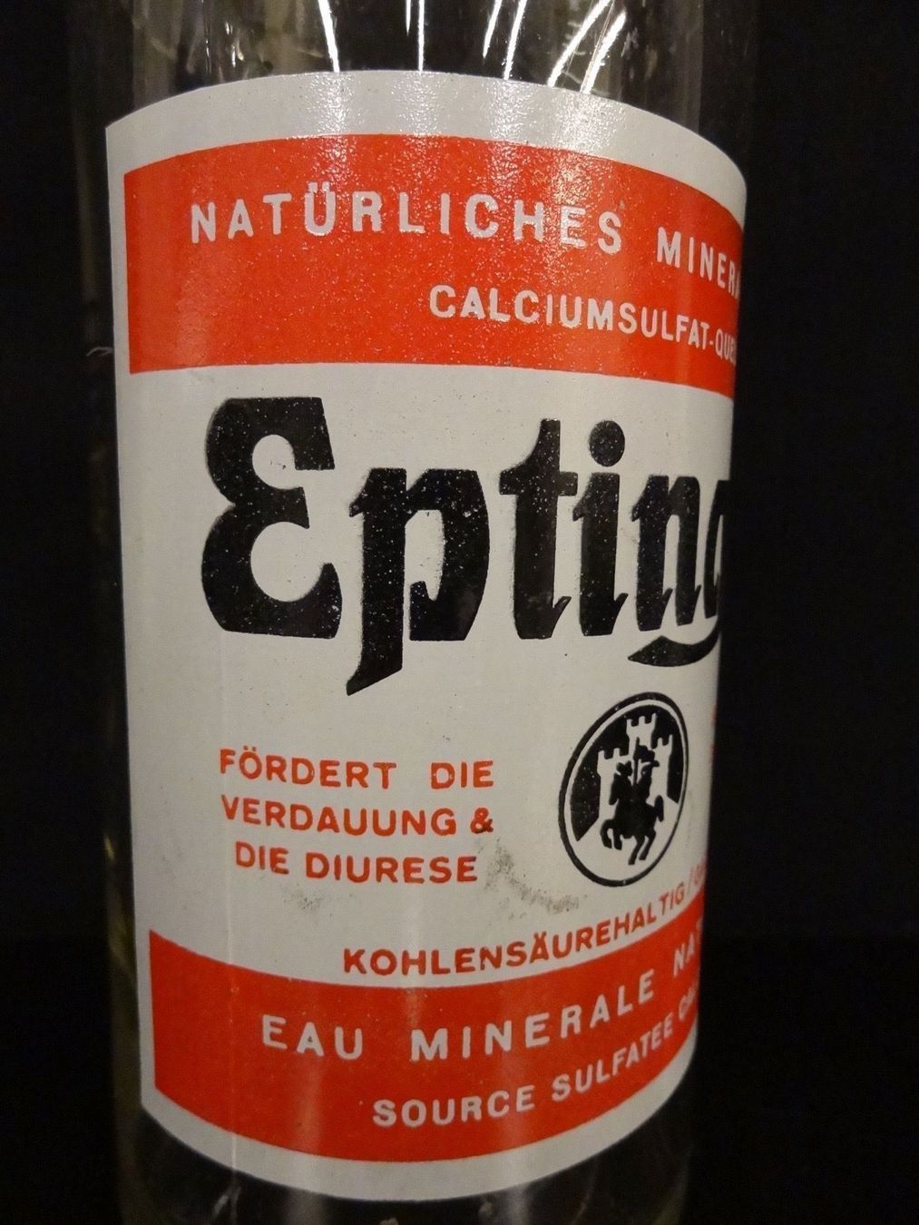 Bottiglie: alte Flasche EPTINGER MINERALWASSER – Usato da Kerzers venduto da Flaschenposten 4