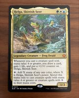 Magic: The Gathering; Helga, Skittish Seer, NM, Rare
