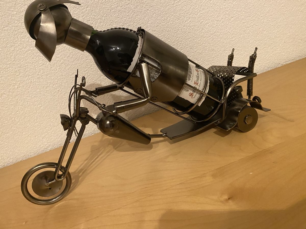 Portabottiglie: Motorrad Weinhalter – Nuovo (secondo la descrizione) da Tuggen venduto da Newa0