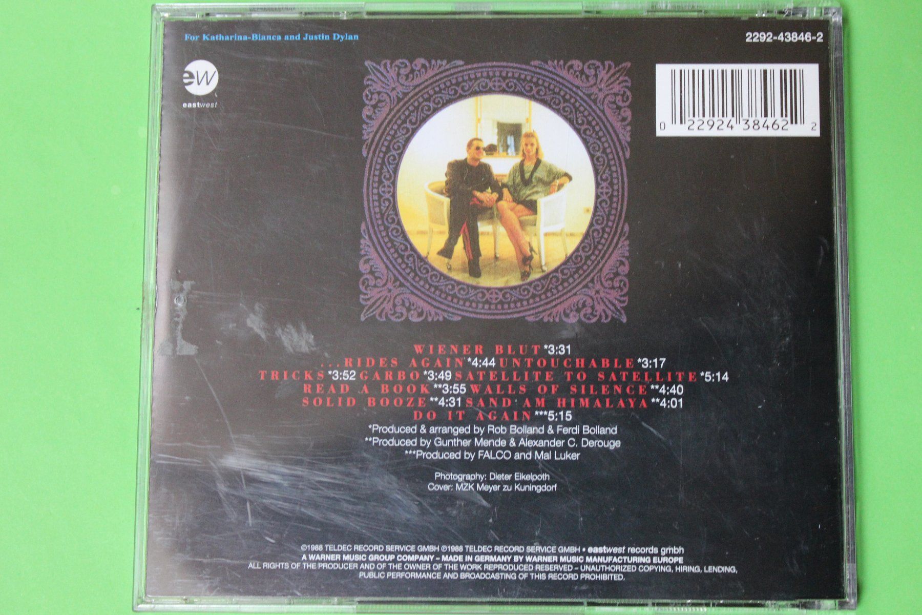CDs: Falco - Wiener Blut CD 1988 – D'occasion à Tübach par JamesStone 2