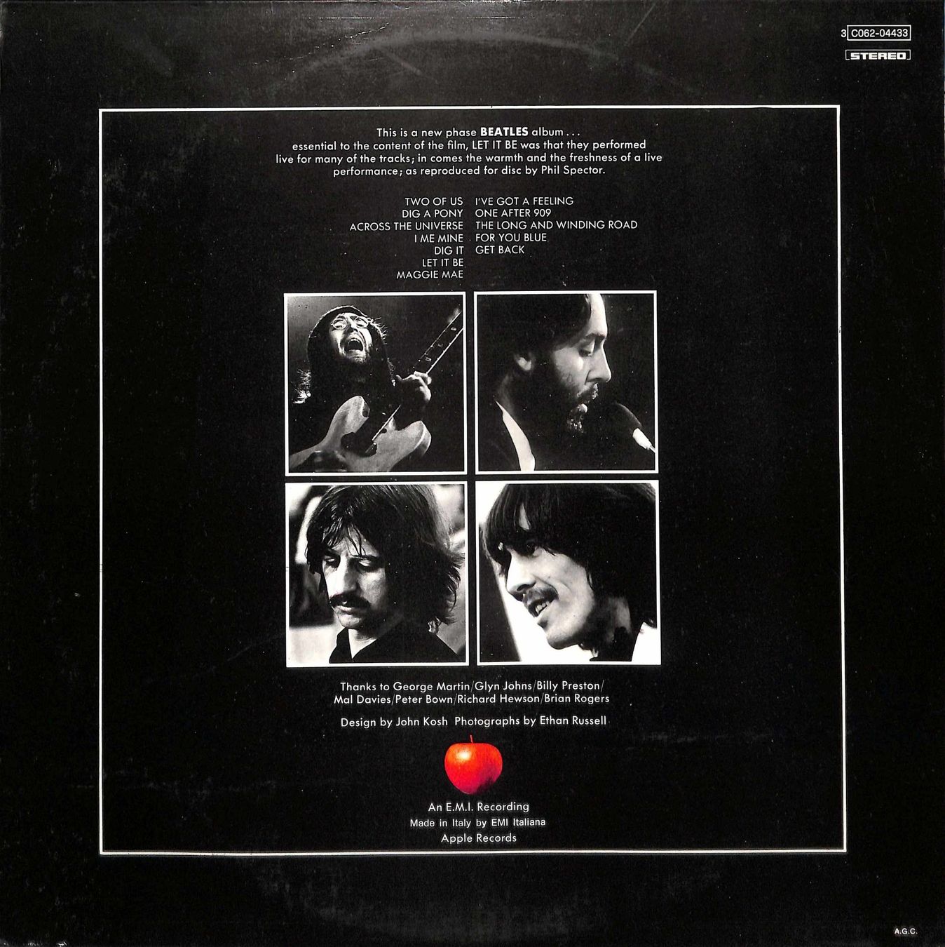Schallplatten: LP: The Beatles - Let it be – Gebraucht aus Trimmis von Dres2 1
