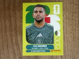 Panini FIFA WM 2026 Sticker Riyad Mahrez ALG 15