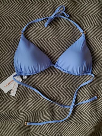 Calzedonia Bikini Oberteil 38 blau 80C/ 85B/75D