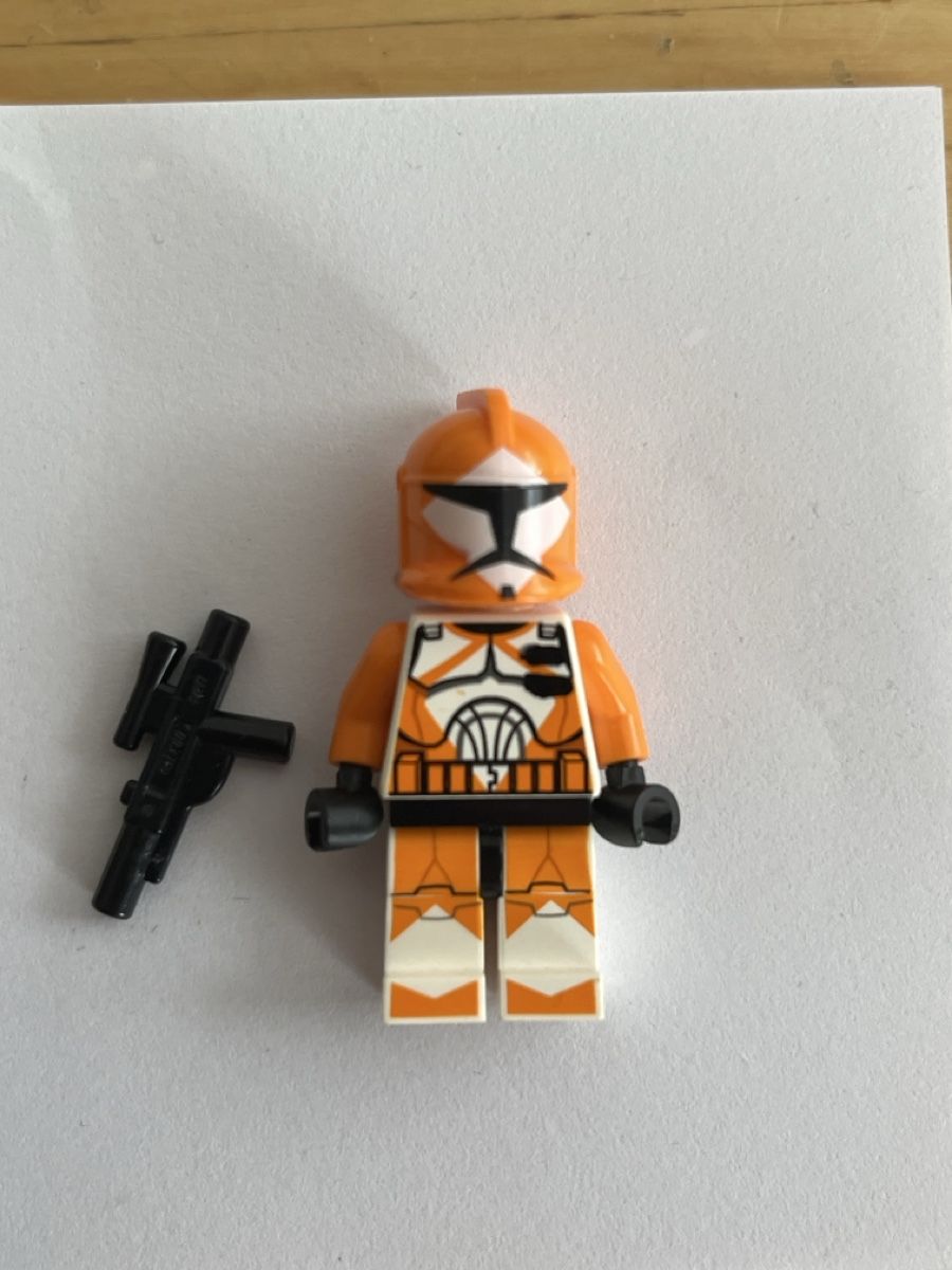 Star Wars Statuette: Star Wars Lego Figur Clone Bomb Squad – Usato da neuenhof venduto da cocoros