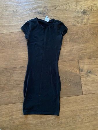 Enges Sommerkleid H&M XS schwarz