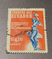 Ecuador 1959 alte briefmarke