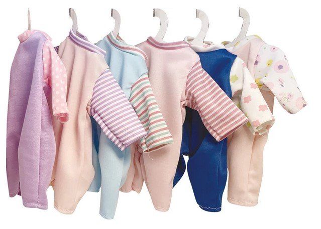 Bambole: Puppe 30 cm plus 6 Kleider – Nuovo e nell'imballaggio originale da Oensingen venduto da Liquidations-Shop 2