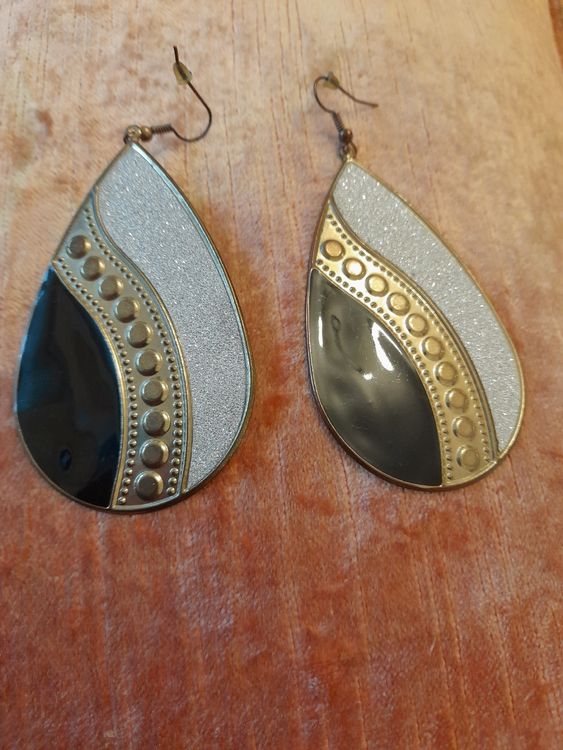 Set Di Orecchini A Foglia In Argento – Gioielli In Rame Per Pelli Sensibili, Regalo In Confezione - 6