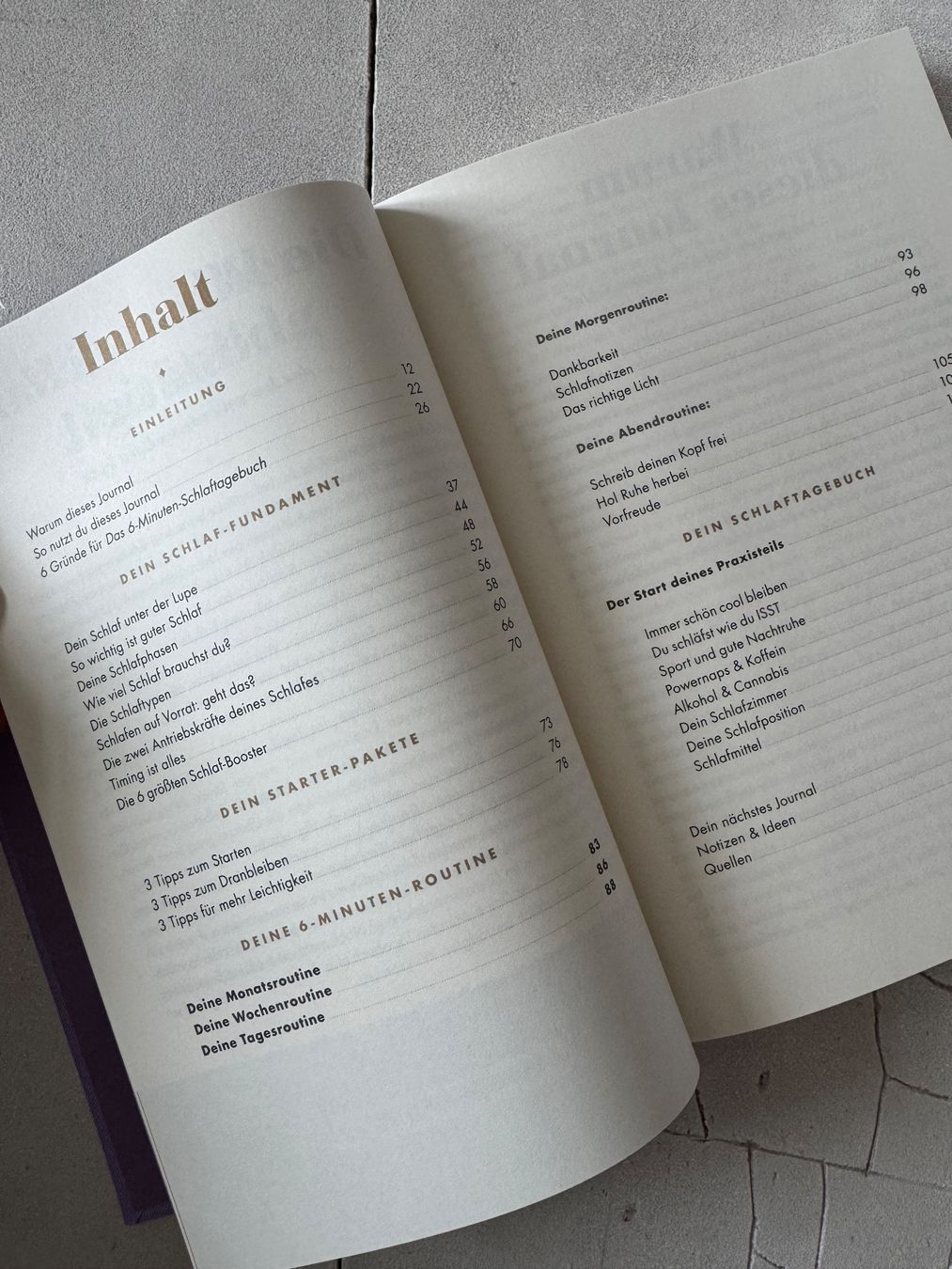 Libri: Das 6-Minuten-Schlaftagebuch Neu – Nuovo (secondo la descrizione) da Zürich venduto da ebr_595v 1