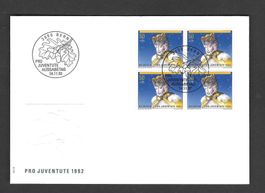Pro Juventute Viererblock 1992