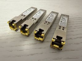 1/4 Stk. MikroTik S+RJ10 SFP+ 10GBase-T RJ45 / Revision 2