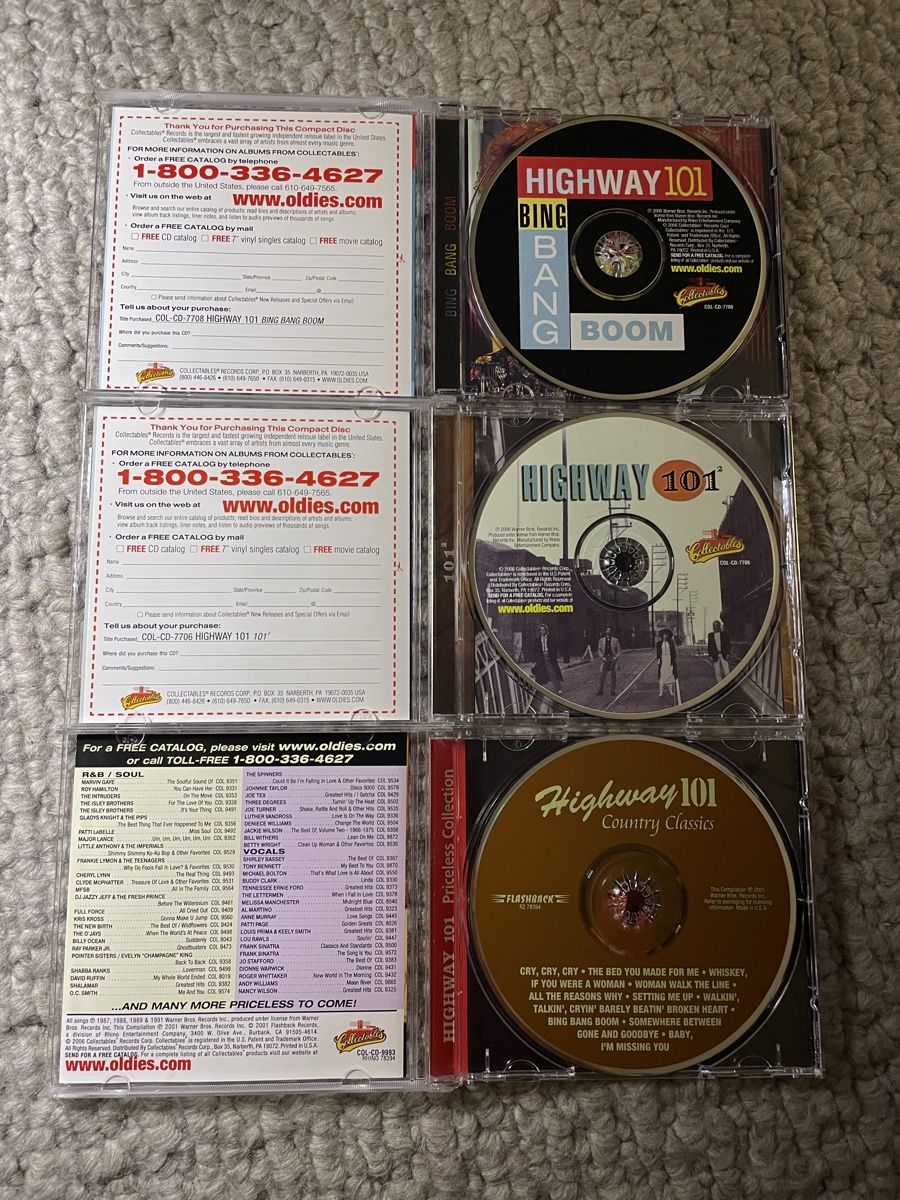 CDs: 3x Highway 101 – Neu (gemäss Beschreibung) aus Reinach AG von trigger7811 1